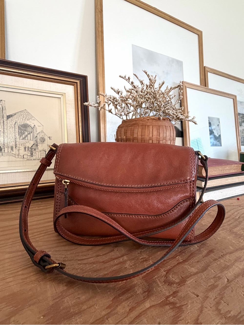 Frye Melissa Foldover Crossbody Bag